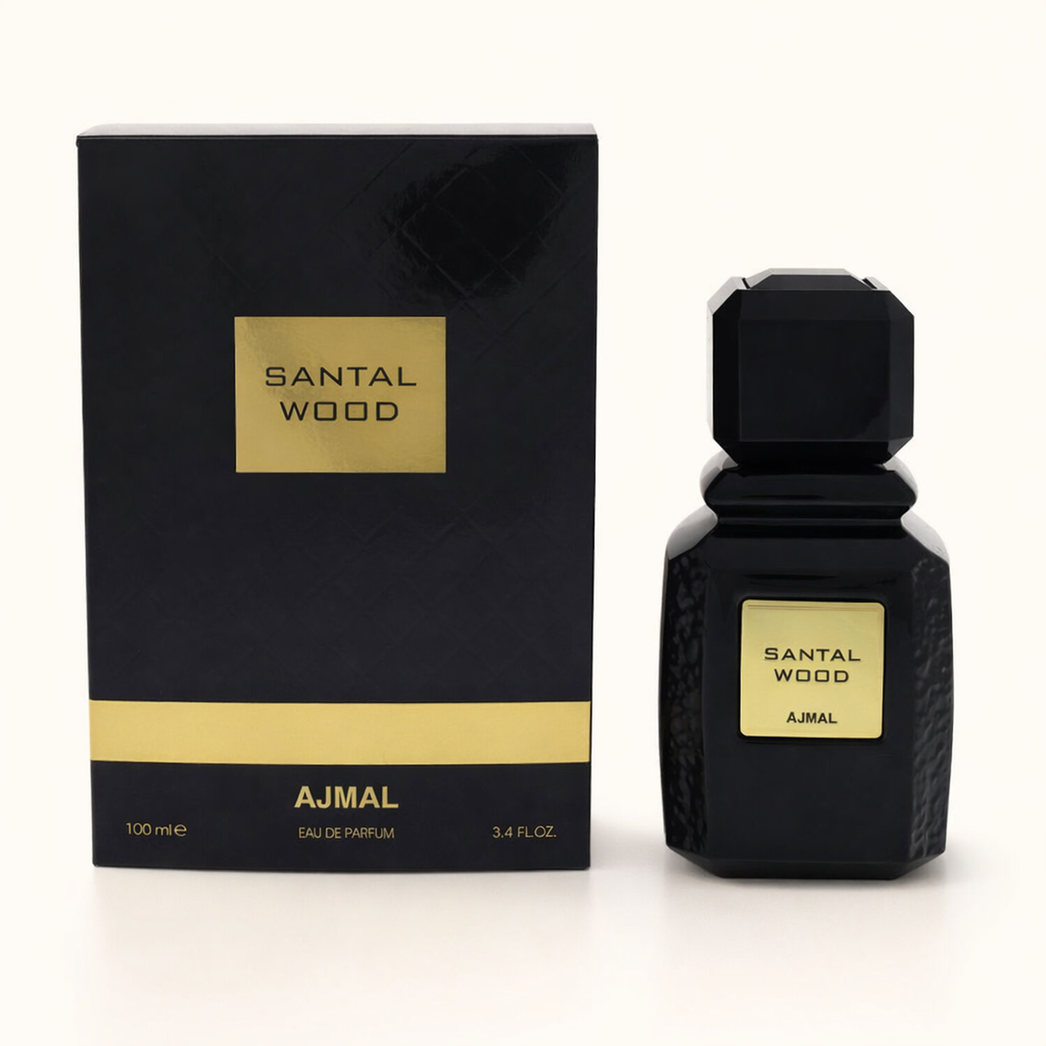 Ajmal Santal Wood EDP packaging image