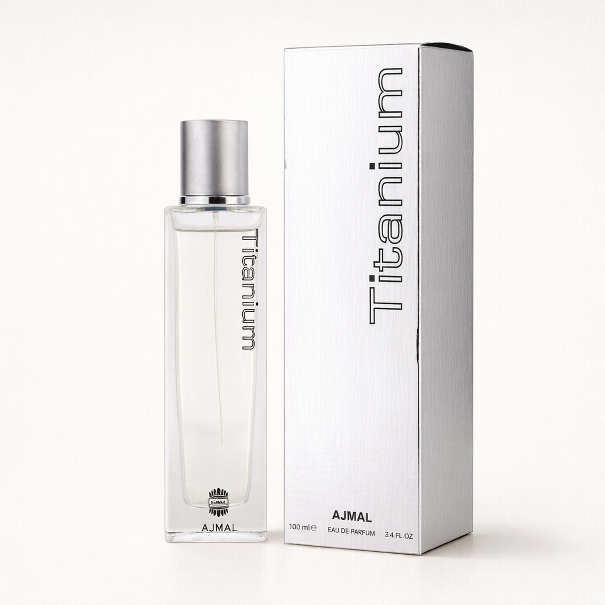 Ajmal Titanium EDP For Men packaging image