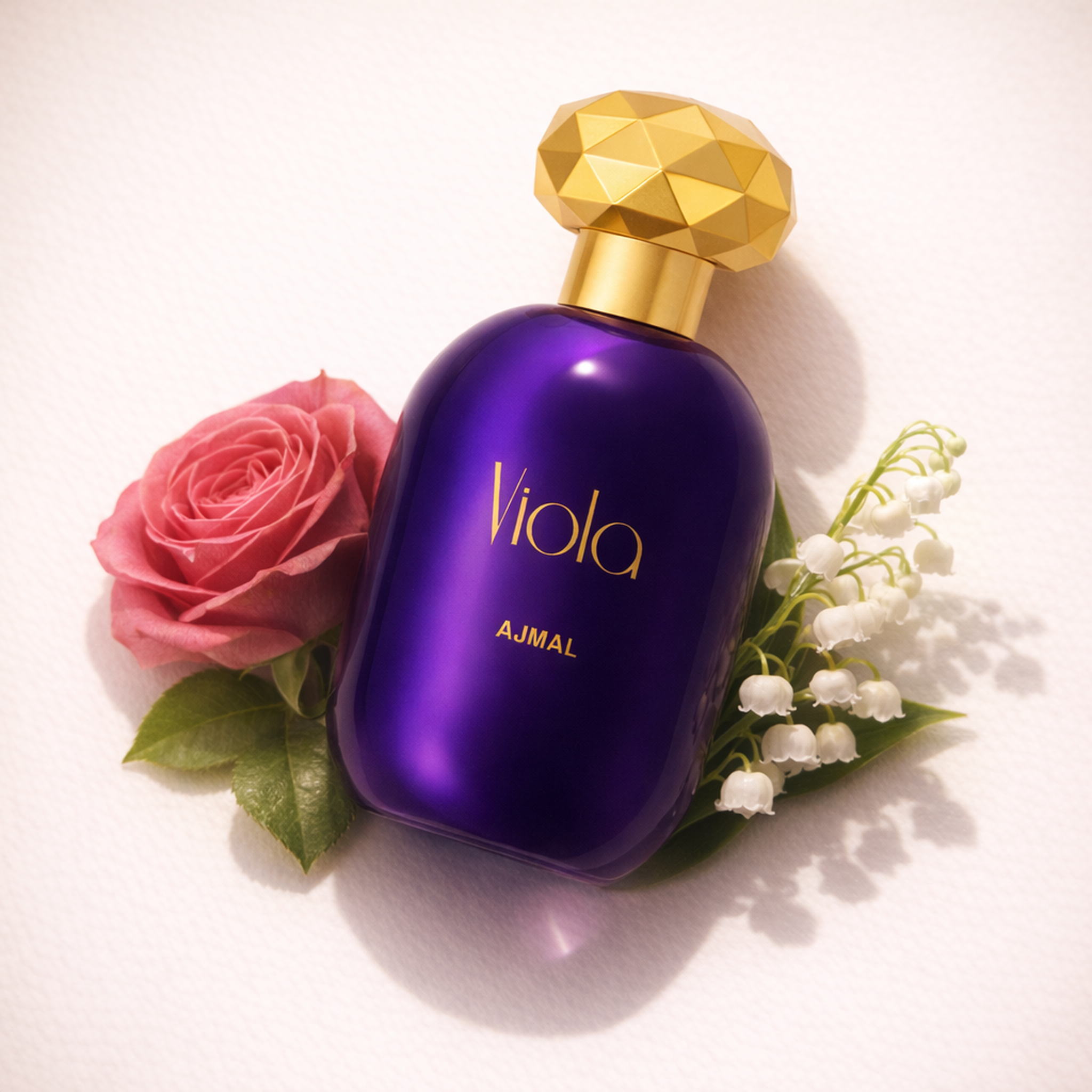 Ajmal Violet Musc Hair Mist fragrance notes image