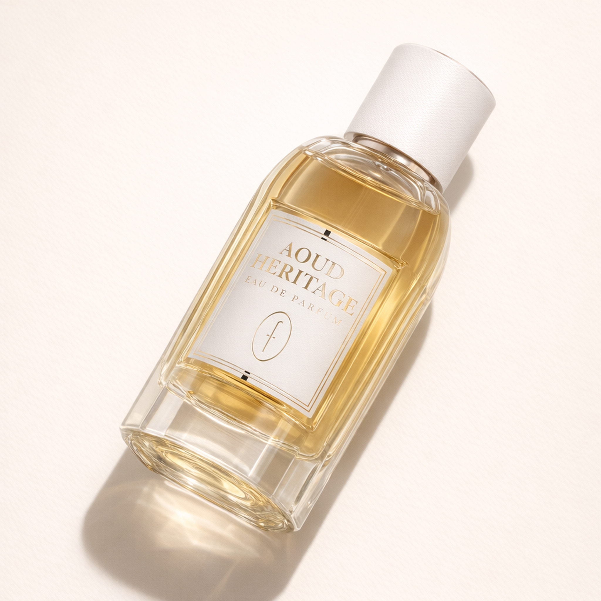 Flavia Aoud Heritage EDP angled still-life gallery showcase