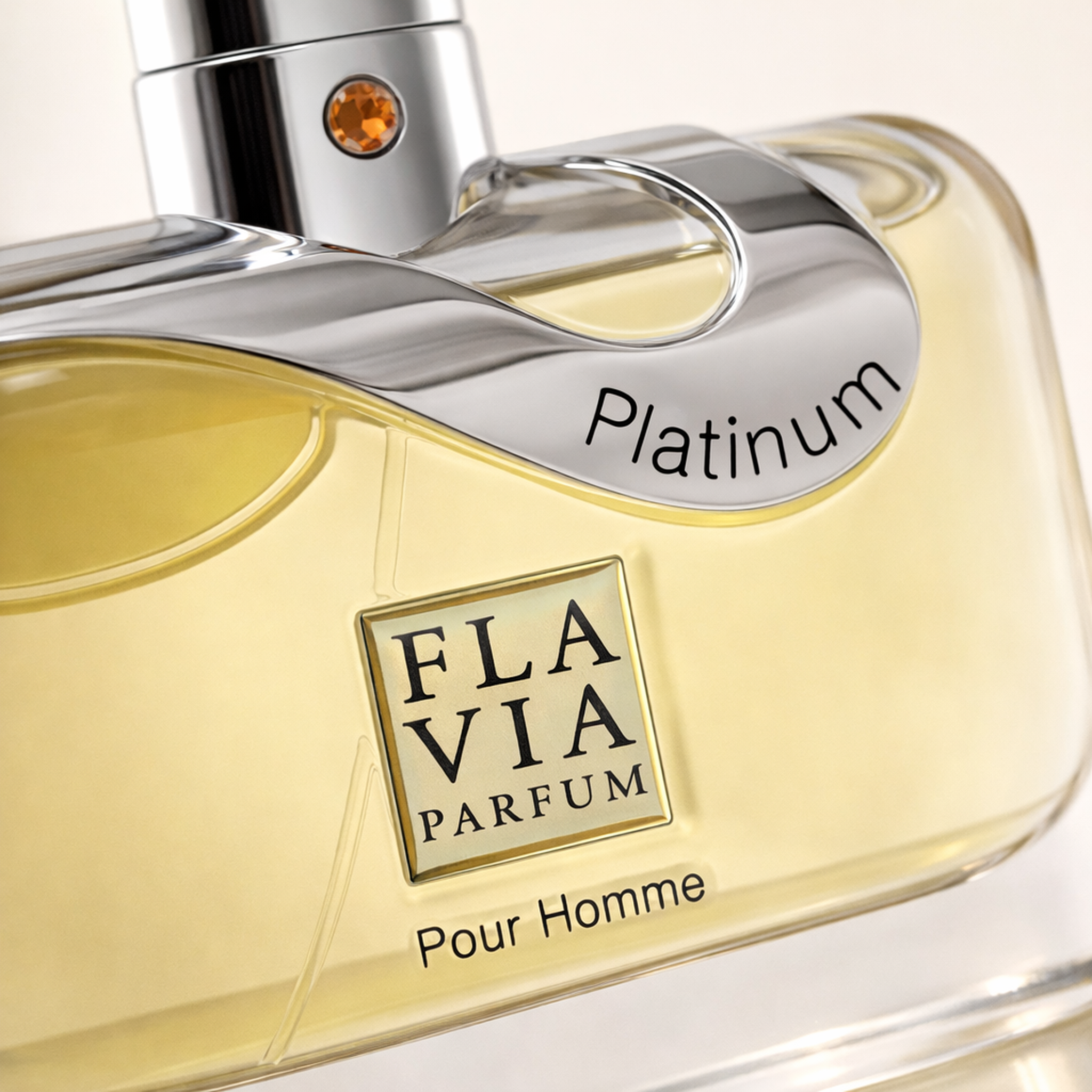 Flavia P by Prince EDP macro label detail gallery showcase