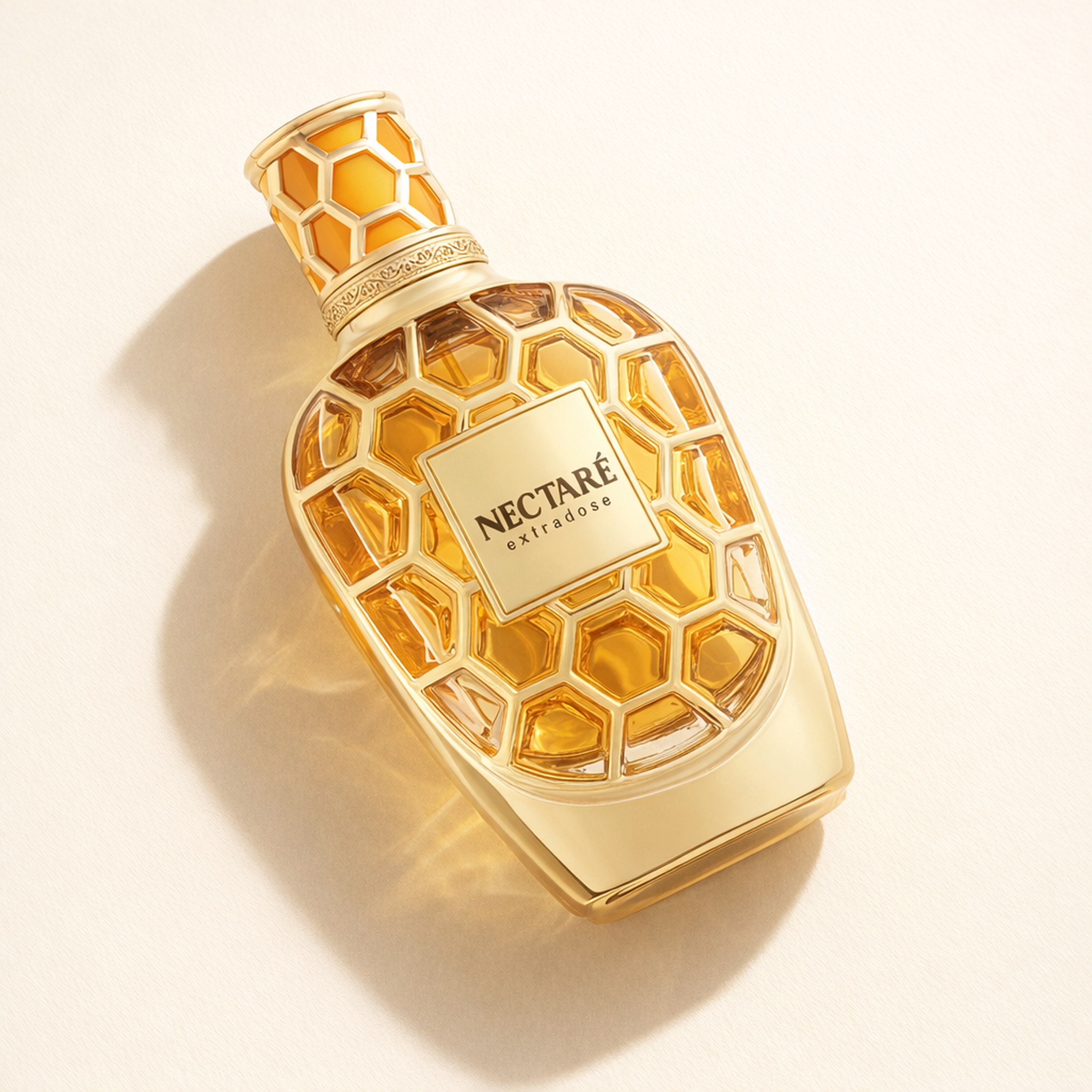 French Avenue Nectare Extradose Extrait de Parfum angled still-life gallery showcase
