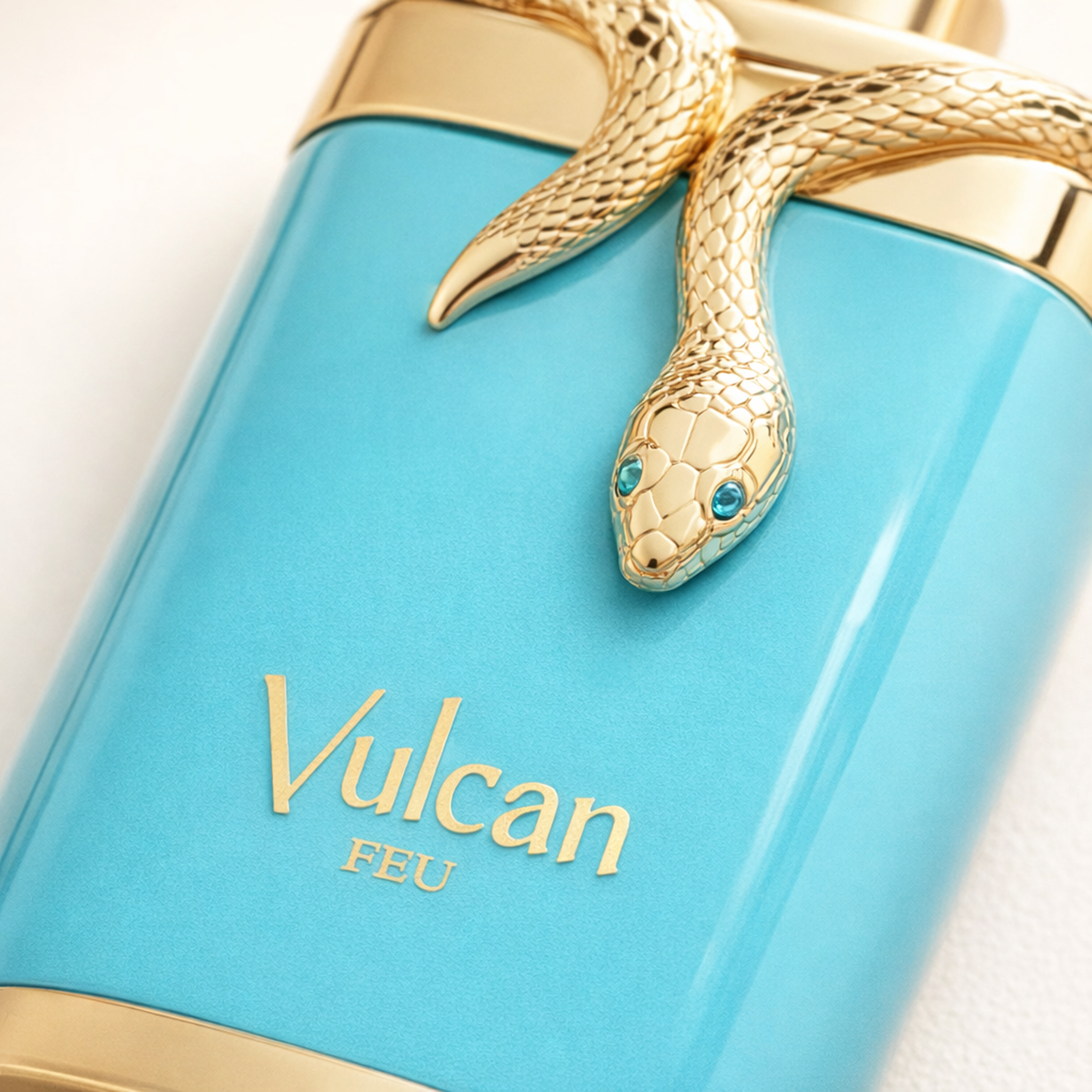 French Avenue Vulcan Feu Extrait Parfum macro label detail gallery showcase