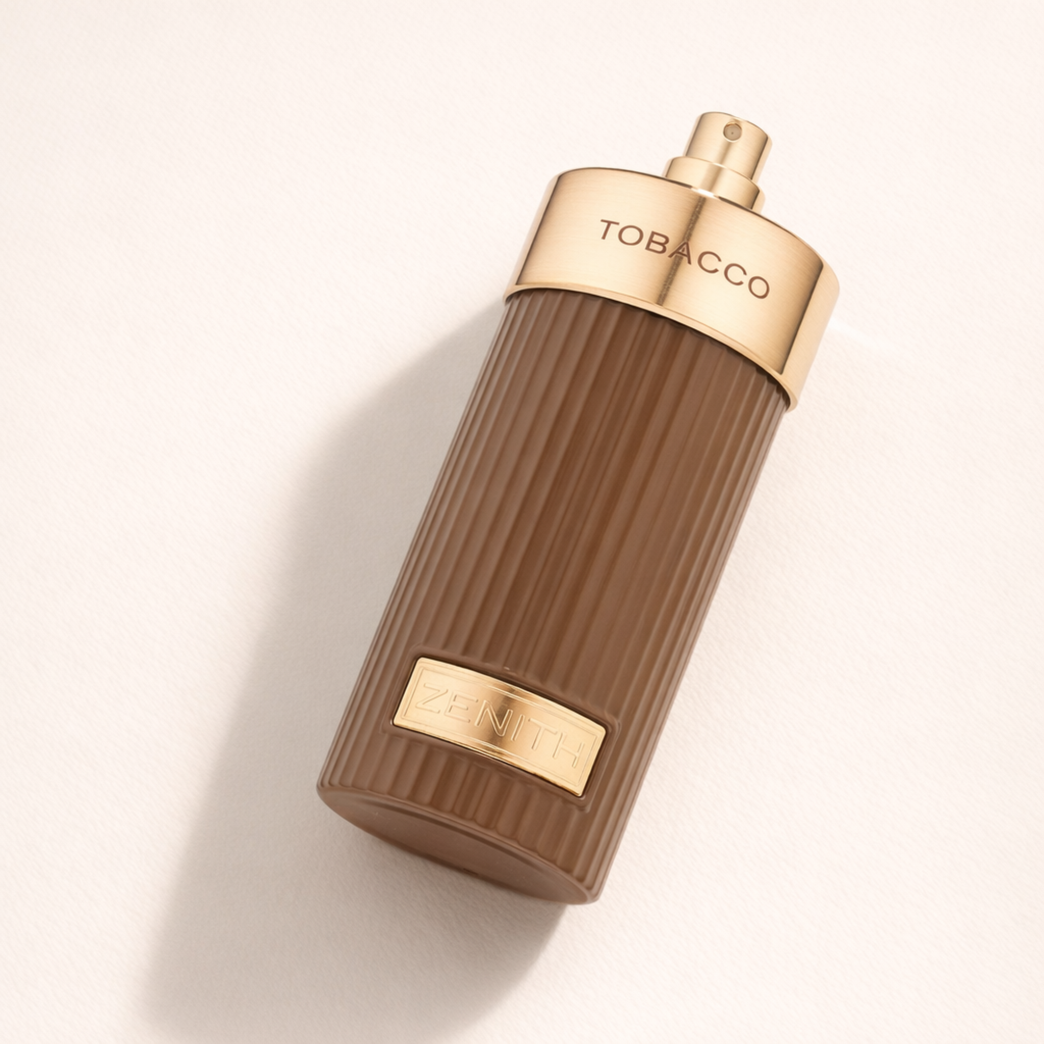 French Avenue Zenith Tobacco EDP angled still-life gallery showcase