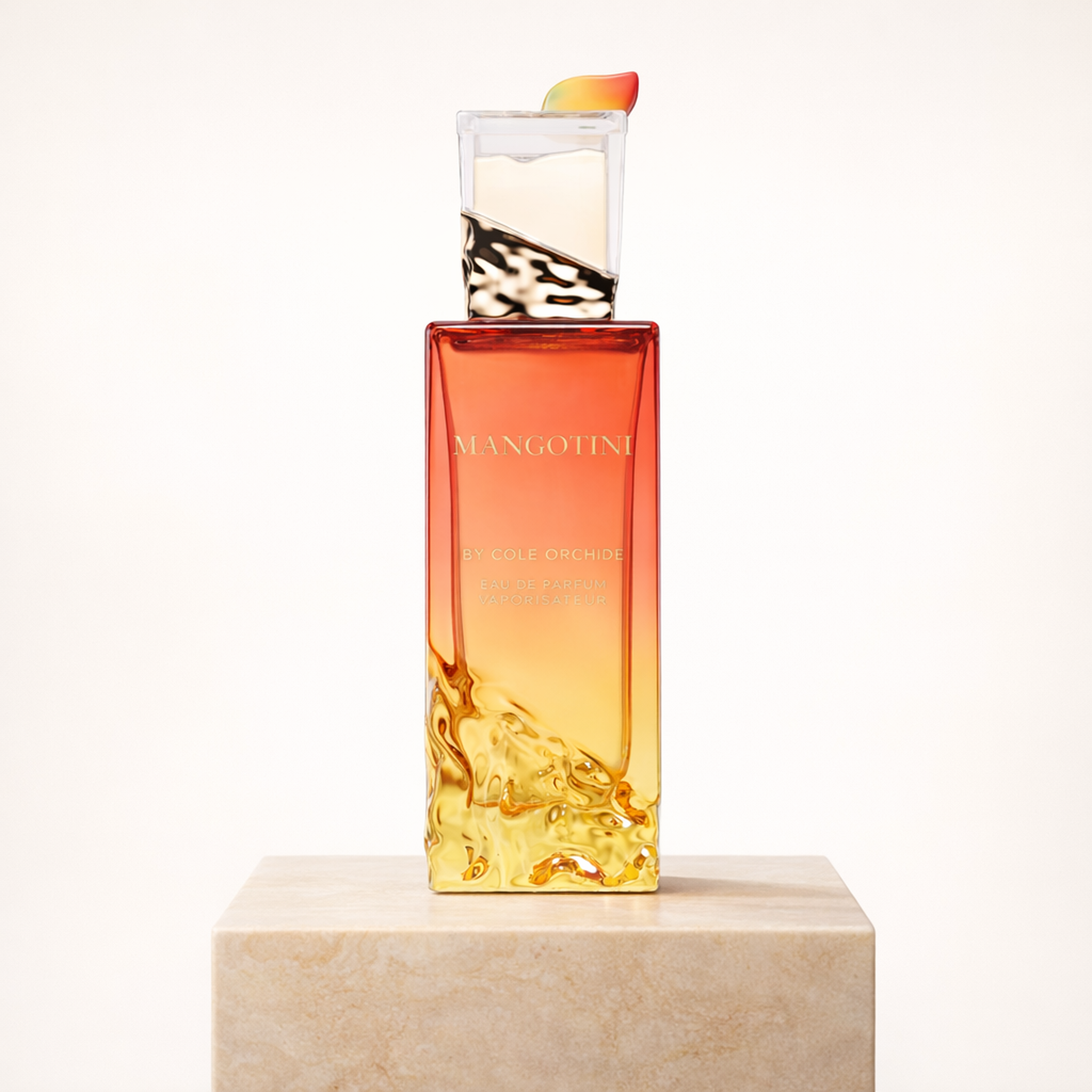 Gulf Orchid Mangotini EDP upright pedestal gallery showcase