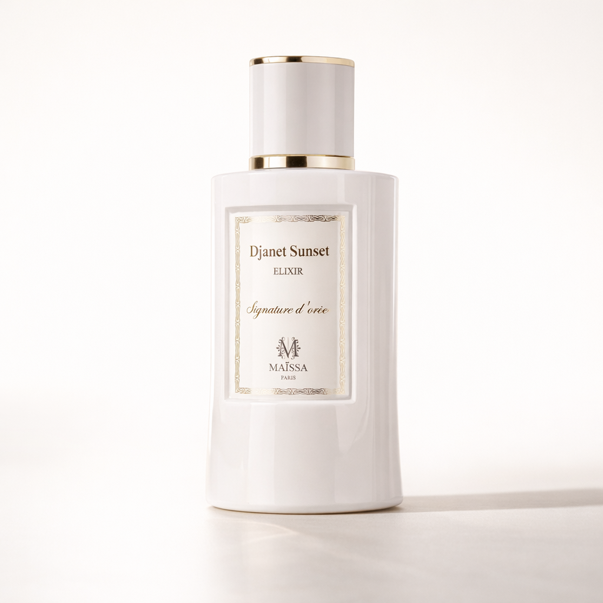 Maissa Djanet Sunset Elixir EDP low three-quarter hero gallery showcase