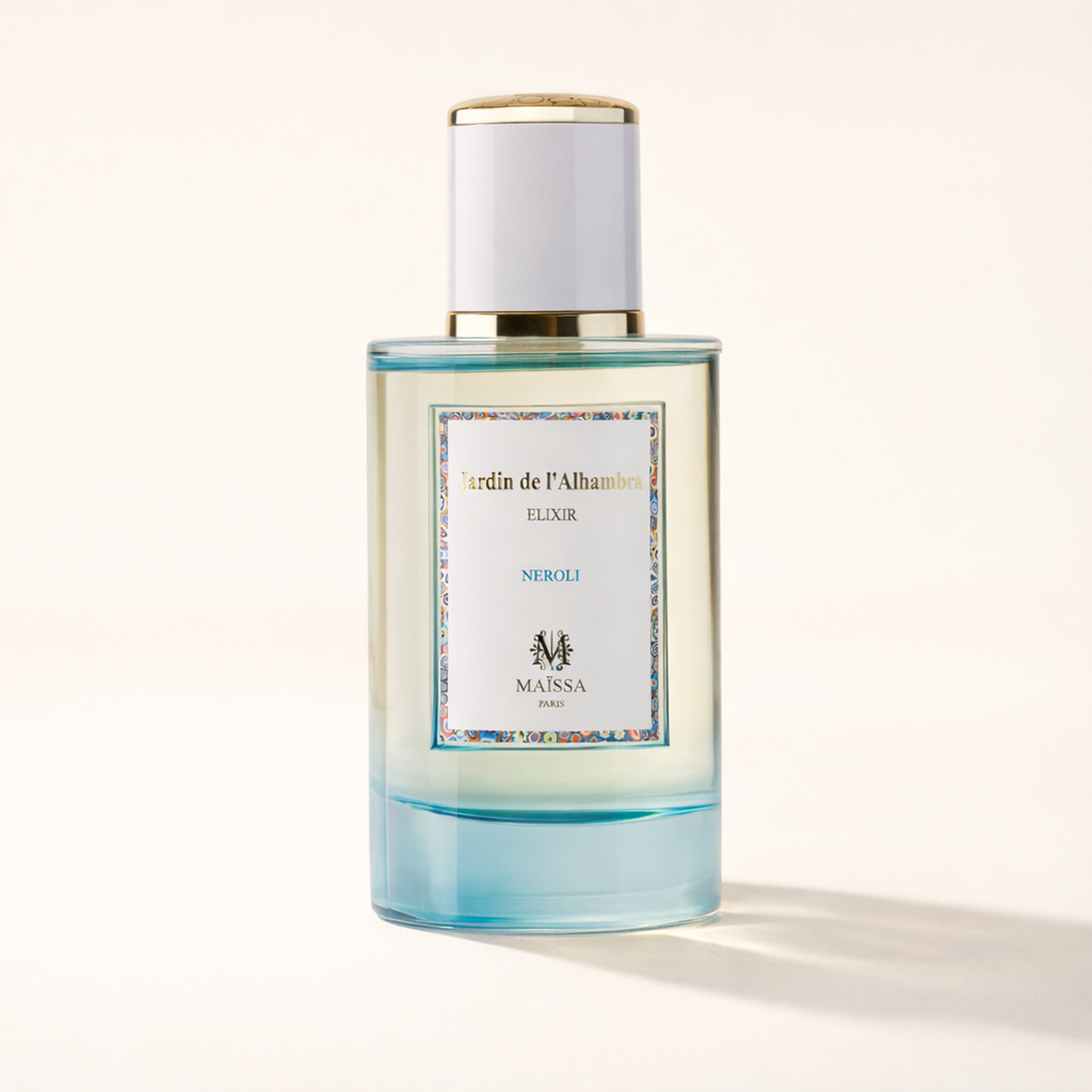 Maissa Jardin de L'Alhambra Elixir Neroli EDP low three-quarter hero gallery showcase