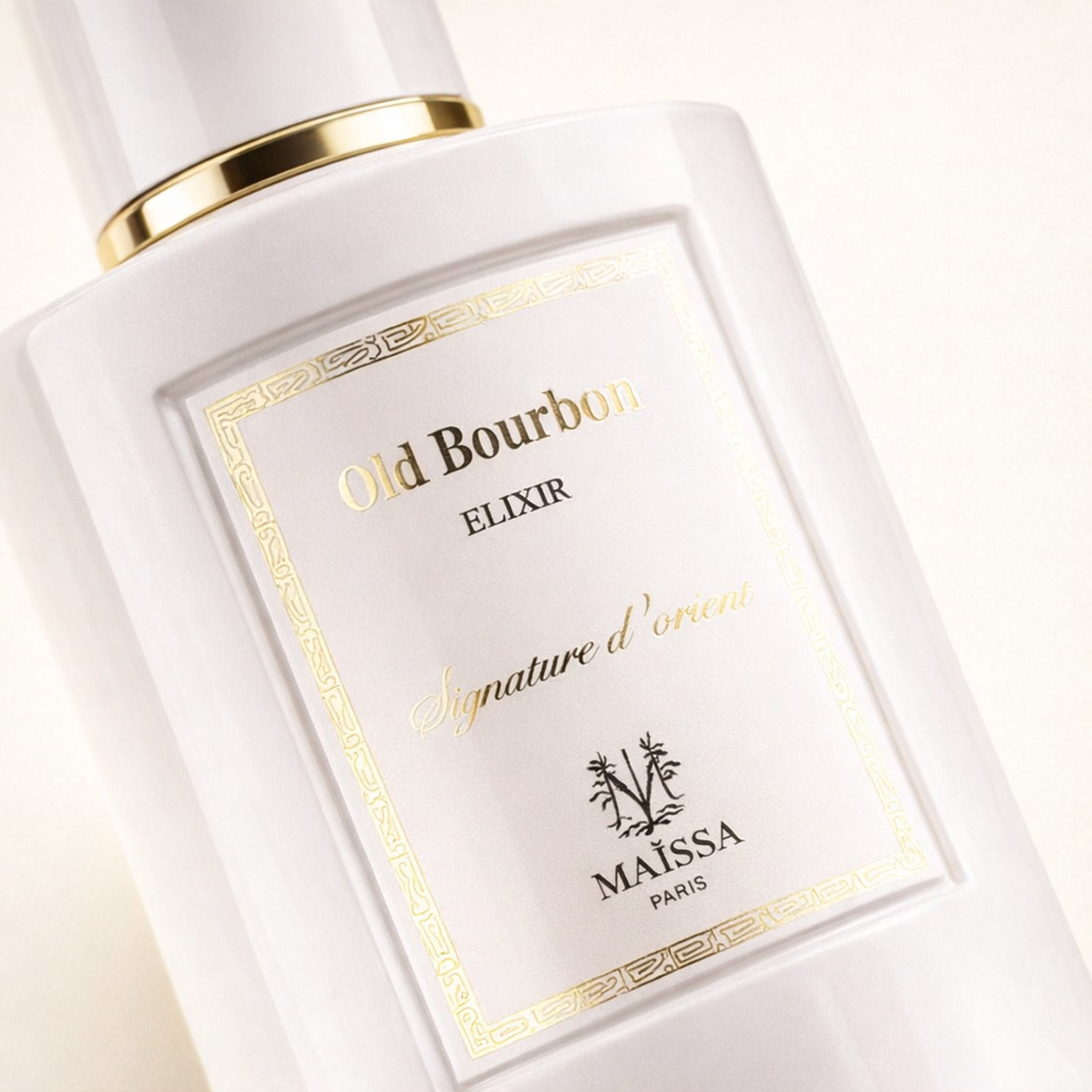 Maissa Oud Bourbon Elixir EDP macro label detail gallery showcase