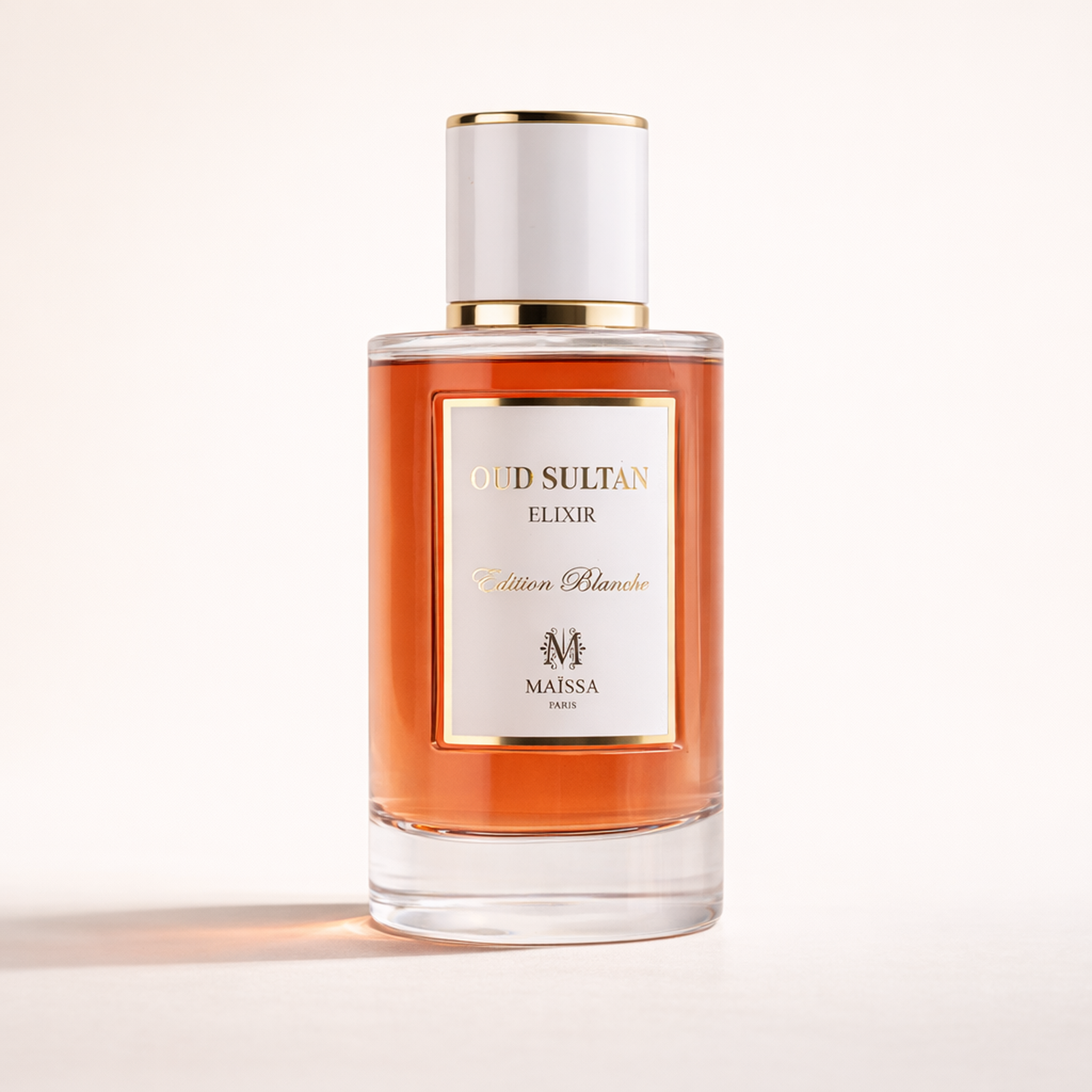 Maissa Oud Sultan Elixir EDP low three-quarter hero gallery showcase