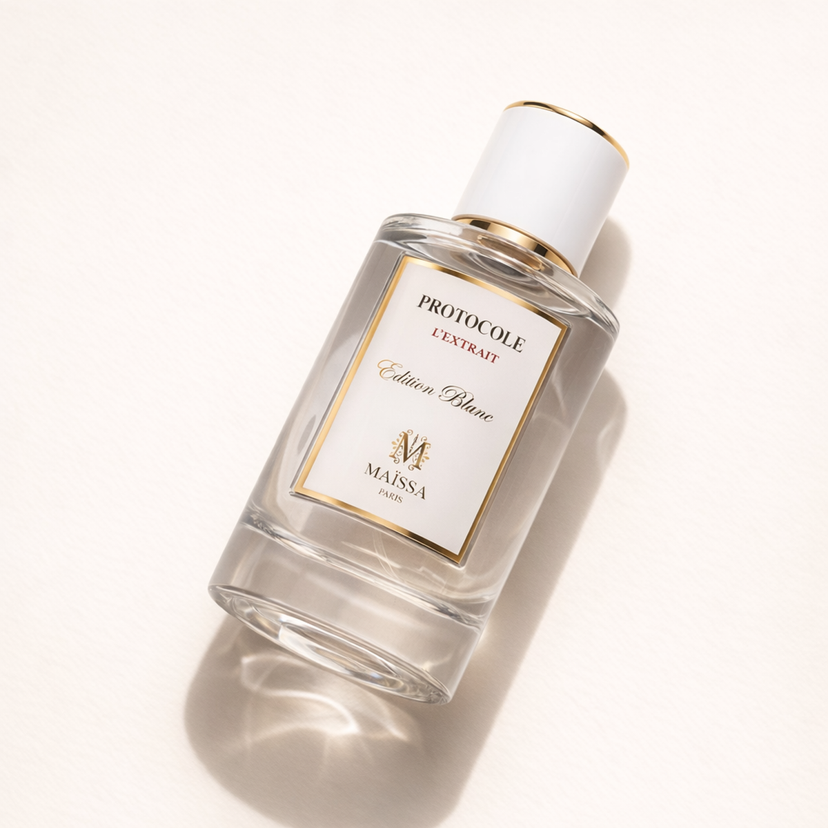 Maissa Protocole L'Extrait EDP angled still-life gallery showcase