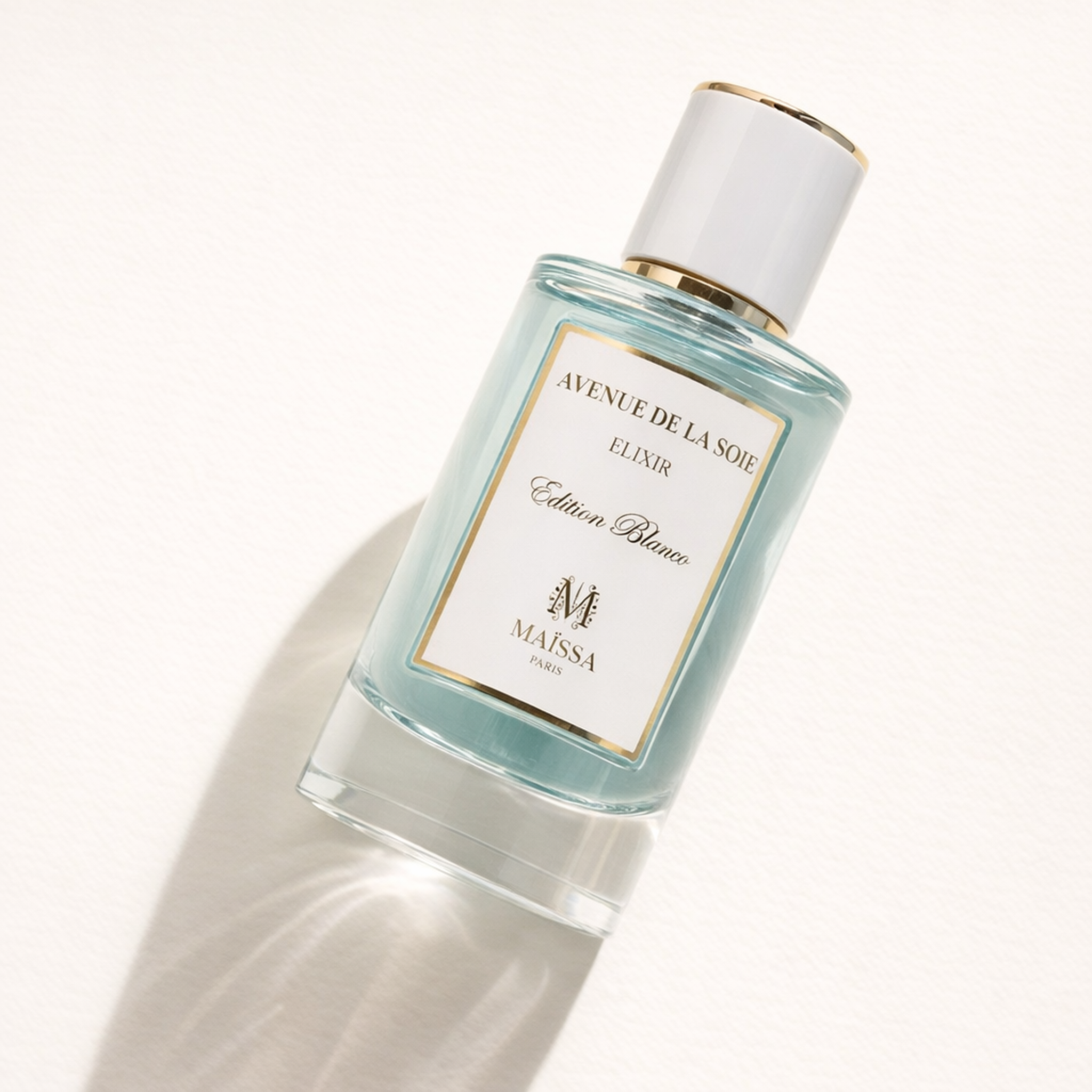 Maissa Route de La Soie Elixir EDP angled still-life gallery showcase