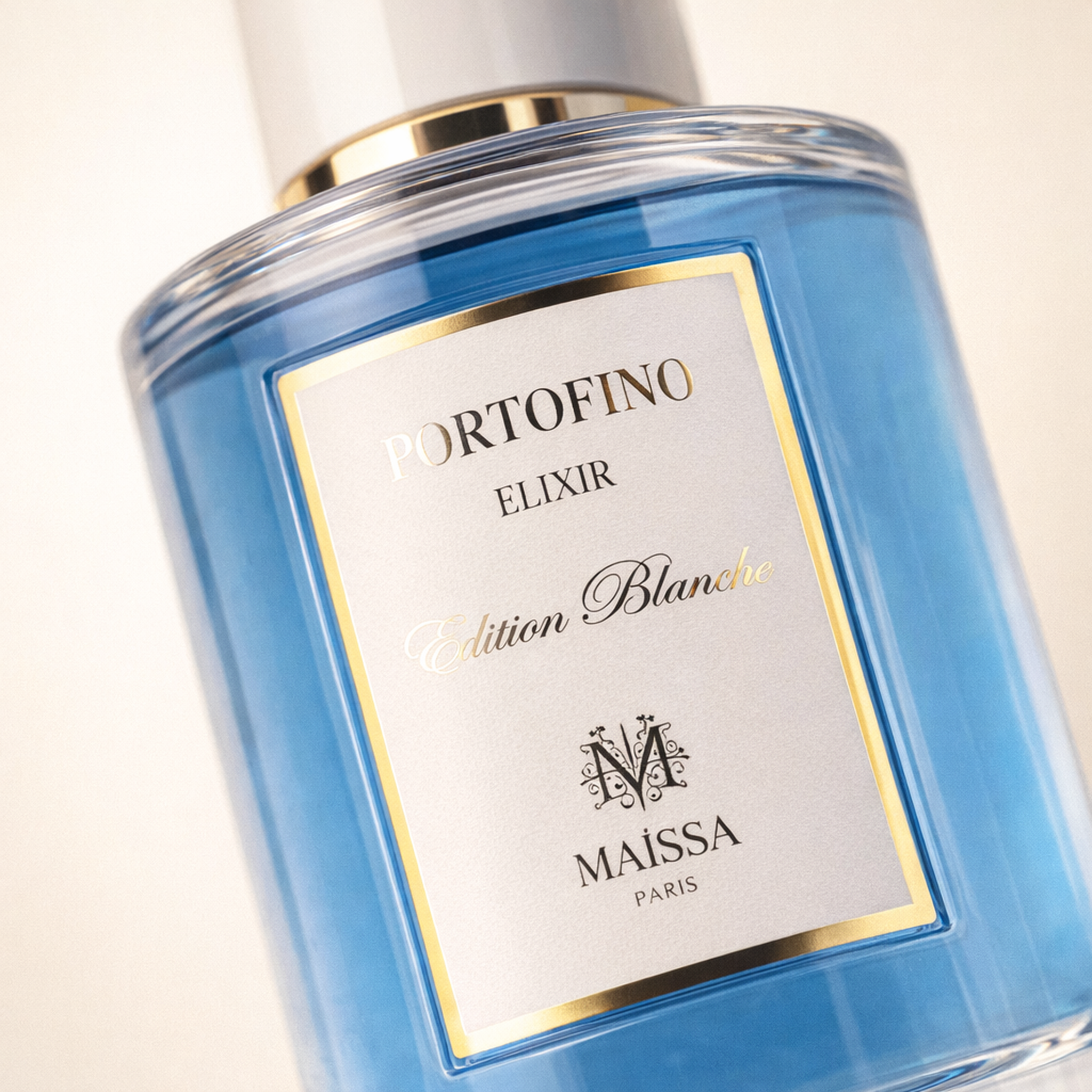 Maissa Soleil de Portofino Elixir EDP macro label detail gallery showcase