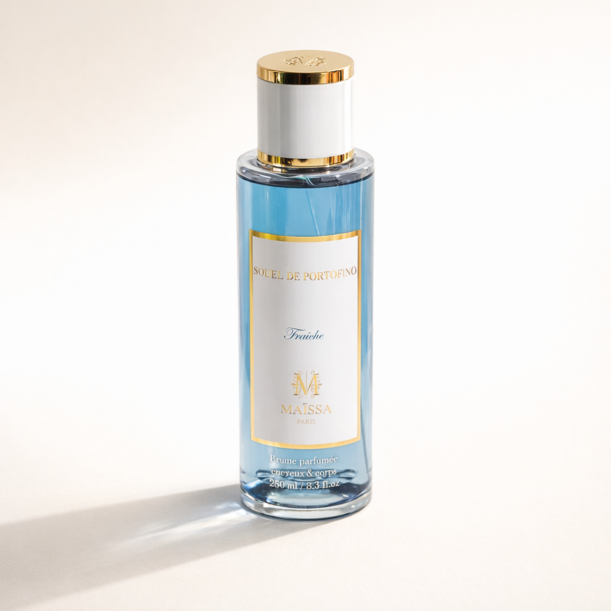 Maissa Soleil de Portofino Fraiche Body Mist low three-quarter hero gallery showcase