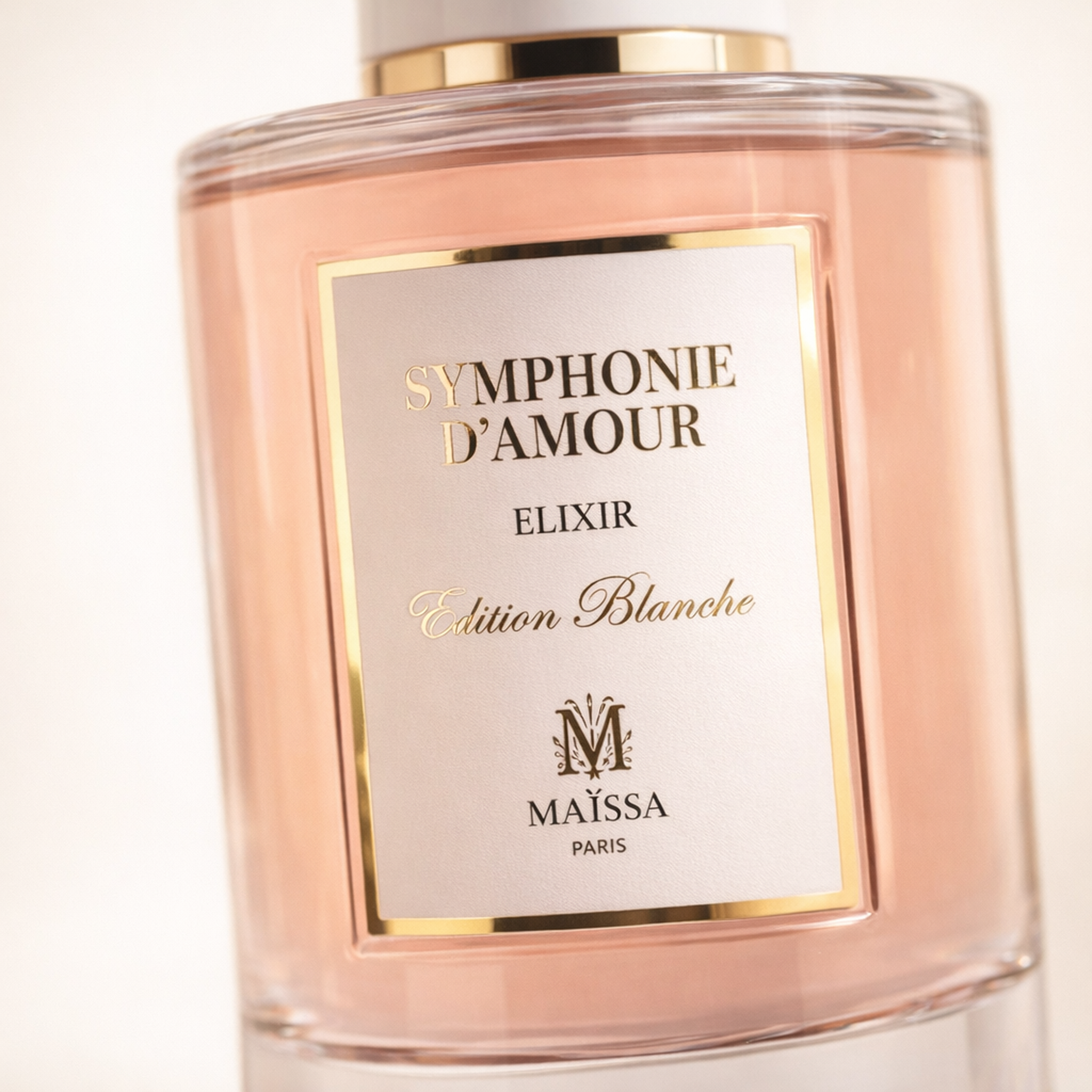 Maissa Symphonie Elixir EDP macro label detail gallery showcase