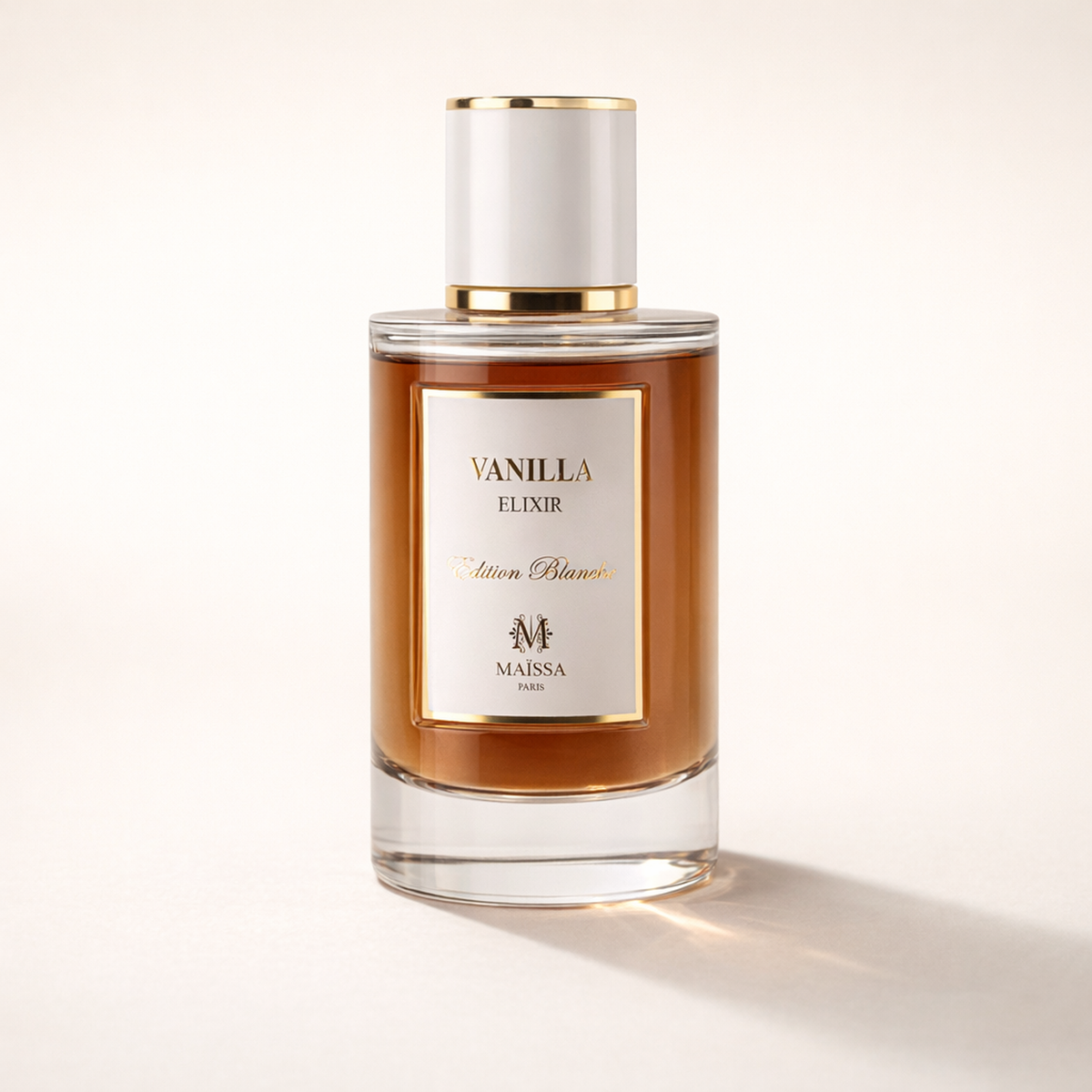Maissa Vanilla Elixir EDP low three-quarter hero gallery showcase