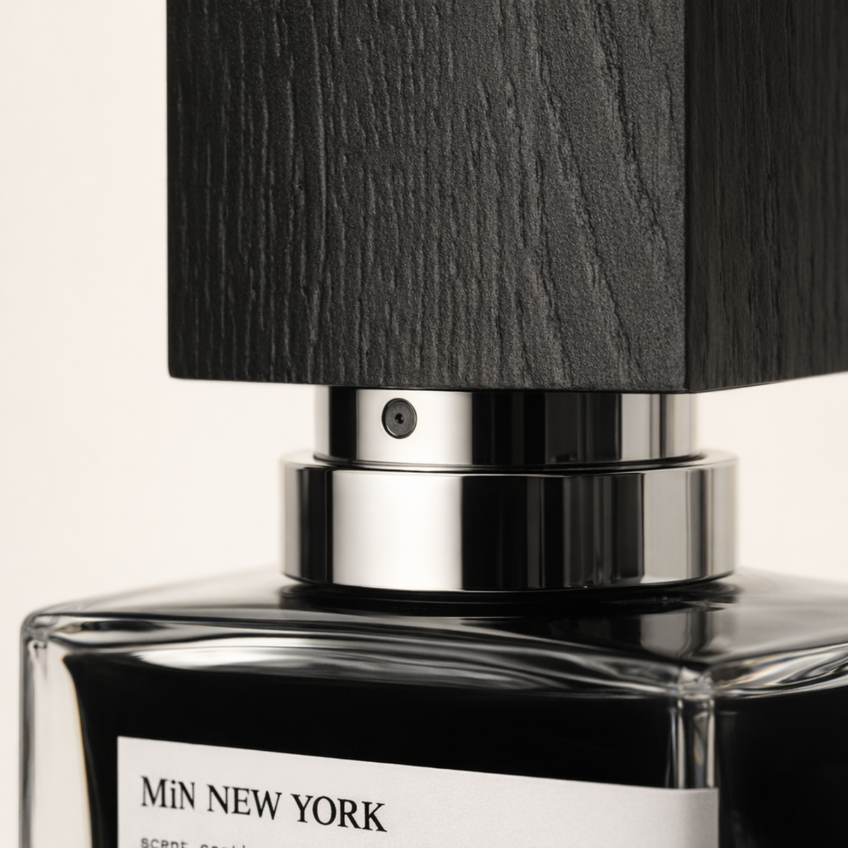 Min New York Barrel EDP cap macro detail gallery showcase