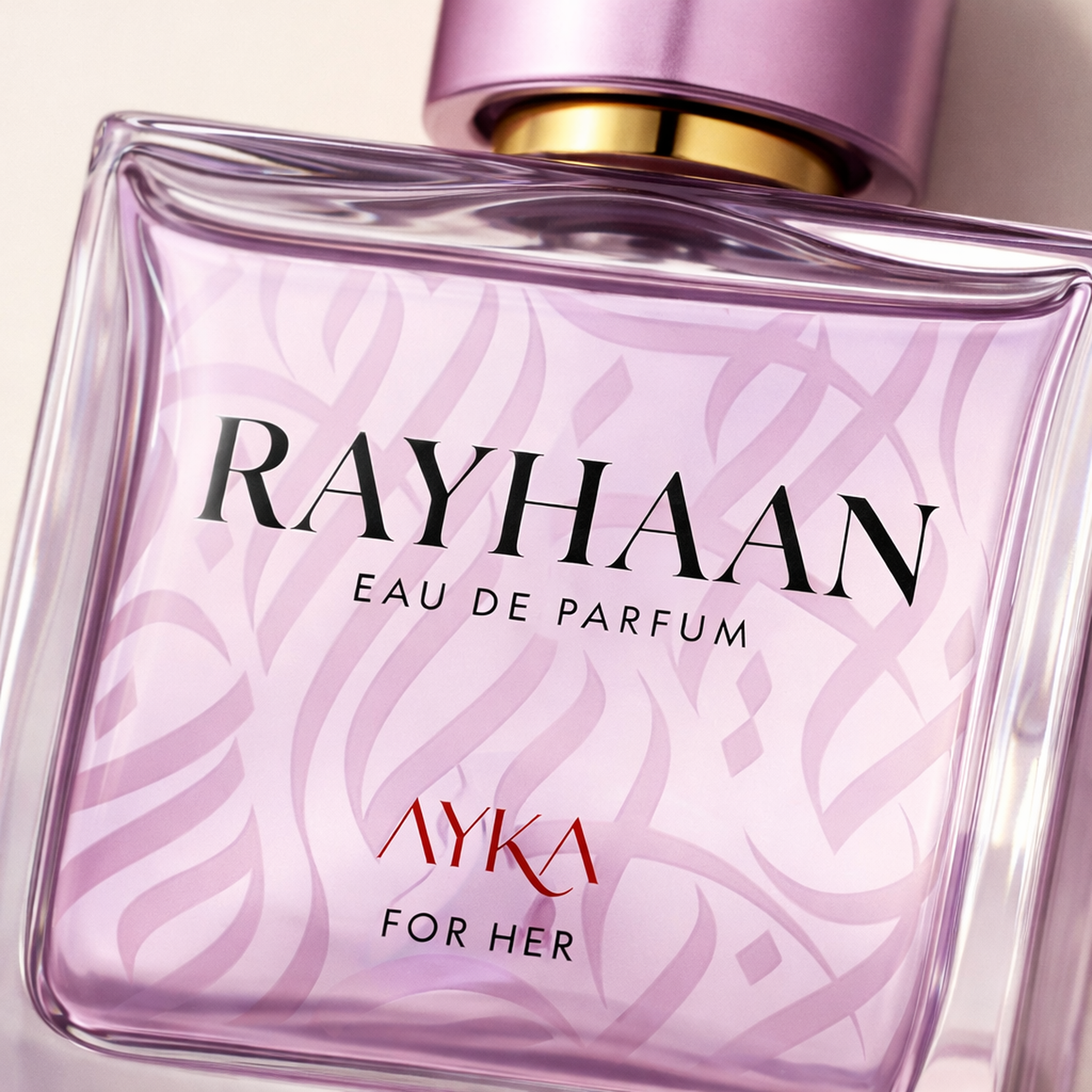 Rayhaan Ayka EDP For Women macro label detail gallery showcase