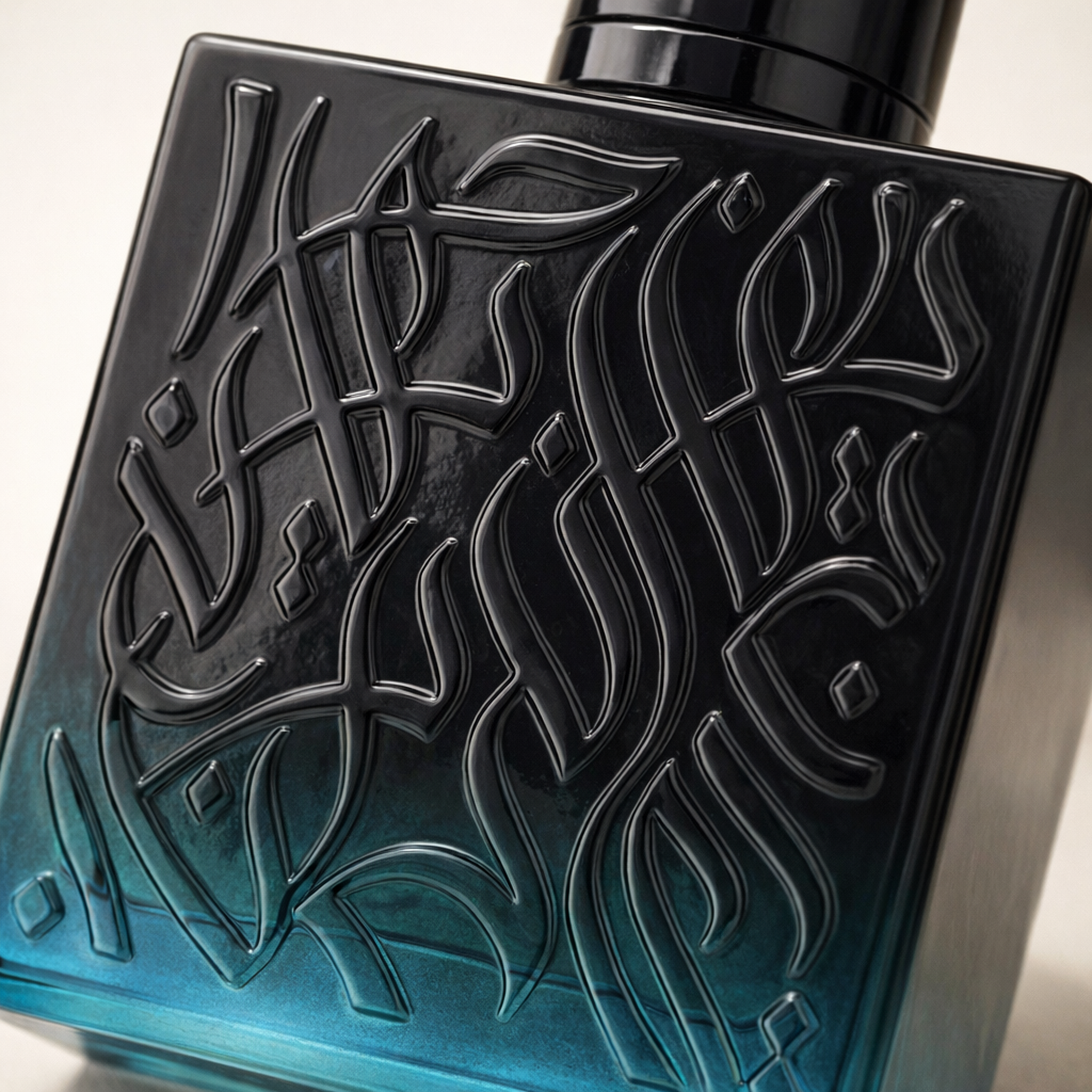 Rayhaan Nocturno Elixir EDP For Men macro label detail gallery showcase