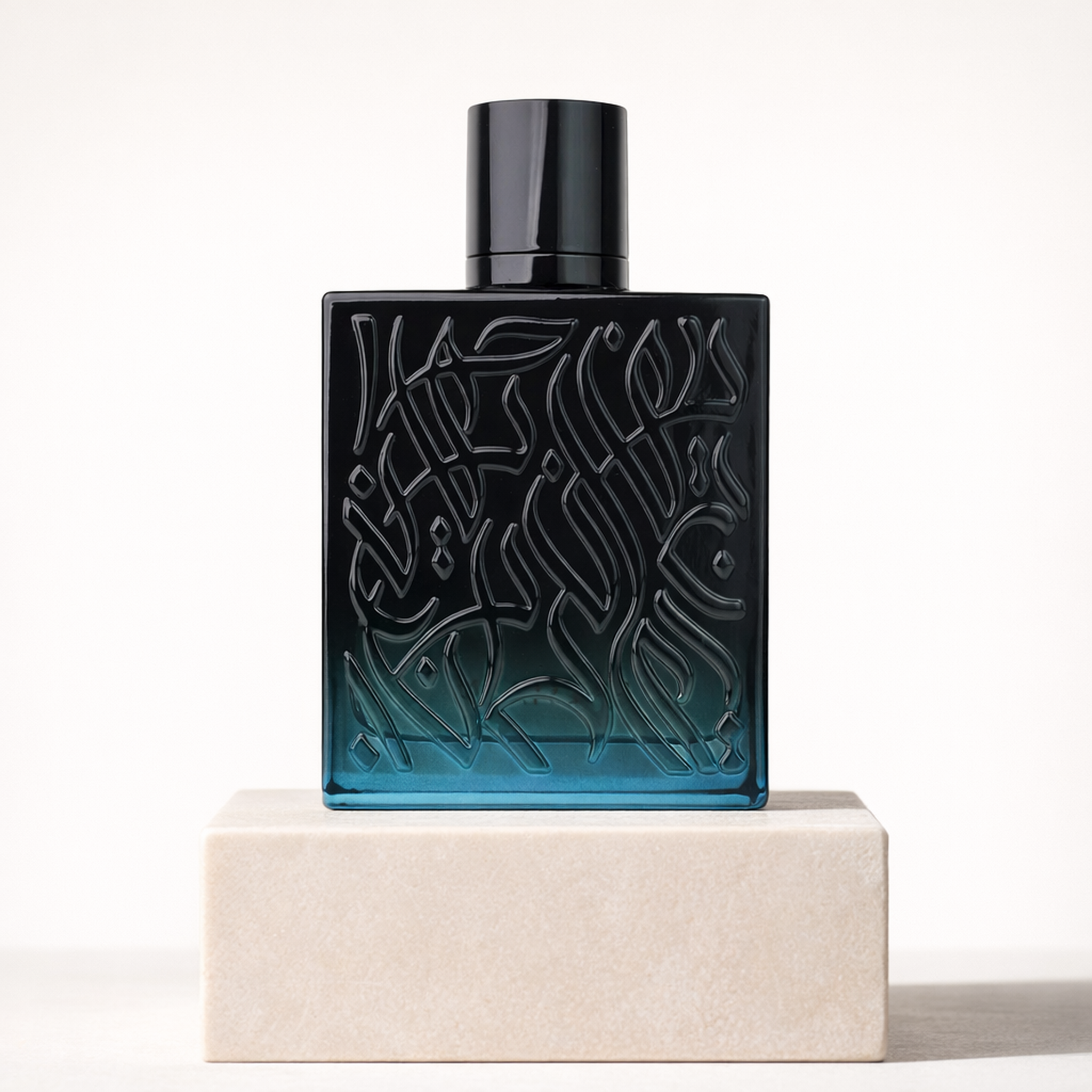 Rayhaan Nocturno Elixir EDP For Men upright pedestal gallery showcase