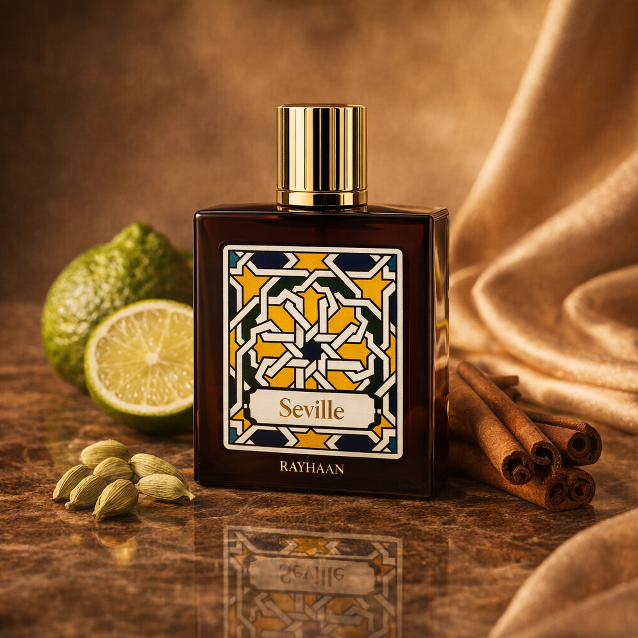 Rayhaan Seville EDP fragrance notes image