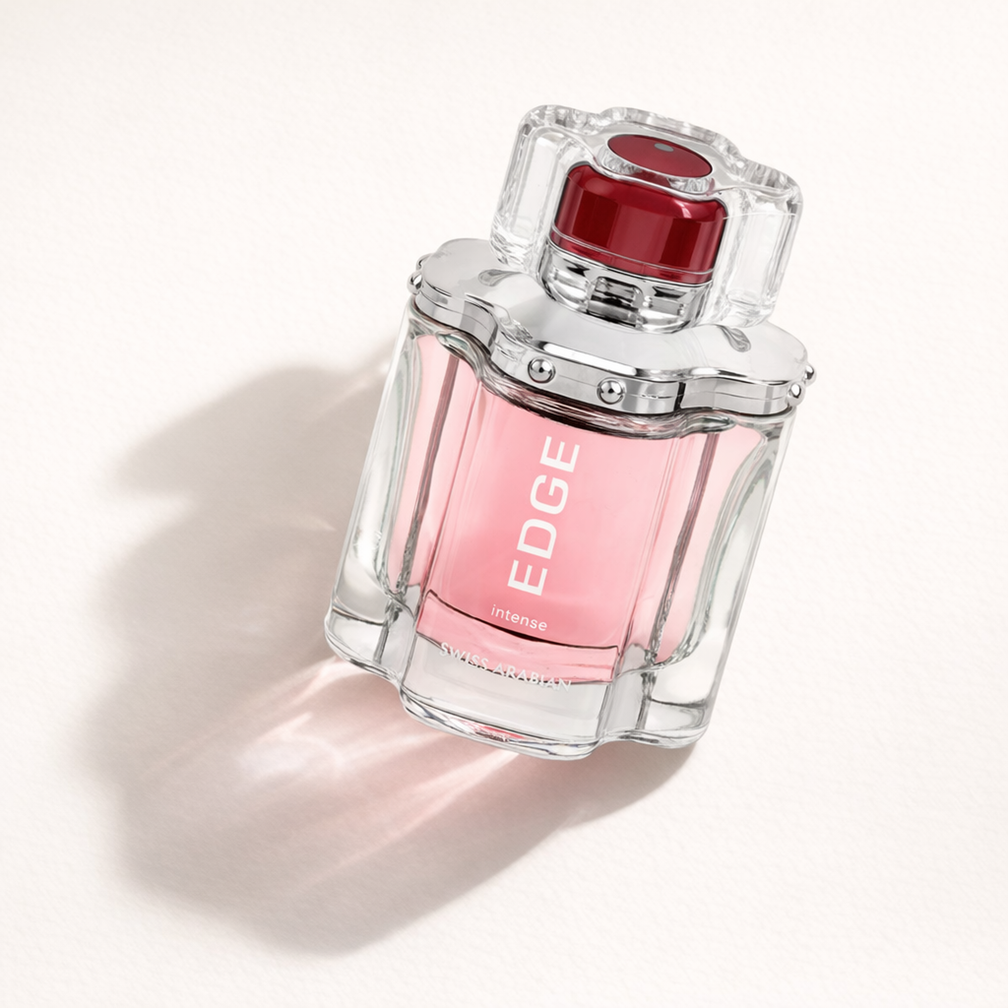 Swiss Arabian Edge EDP For Women angled still-life gallery showcase