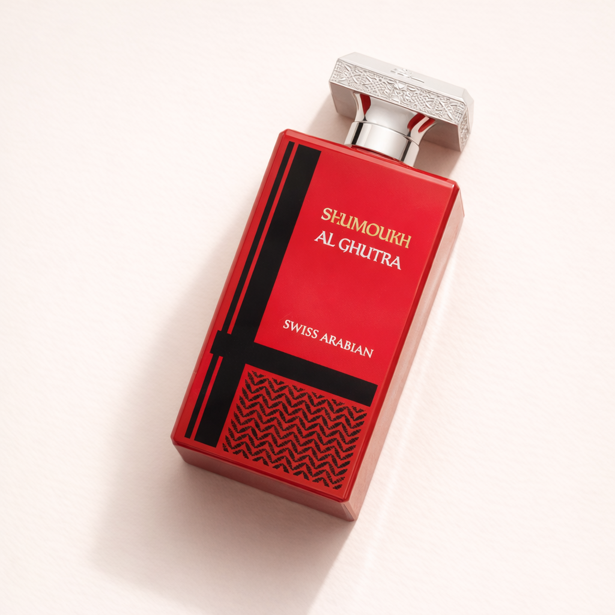 Swiss Arabian Shumoukh Al Ghutra EDP angled still-life gallery showcase
