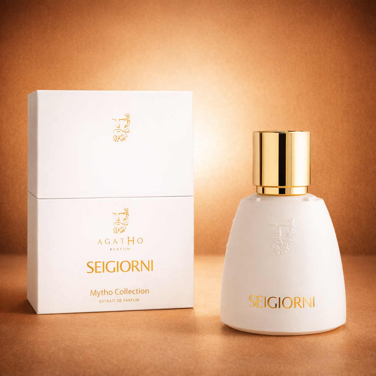 Agatho Parfum Mytho Collection Seigiorni Extrait de Parfum packaging image