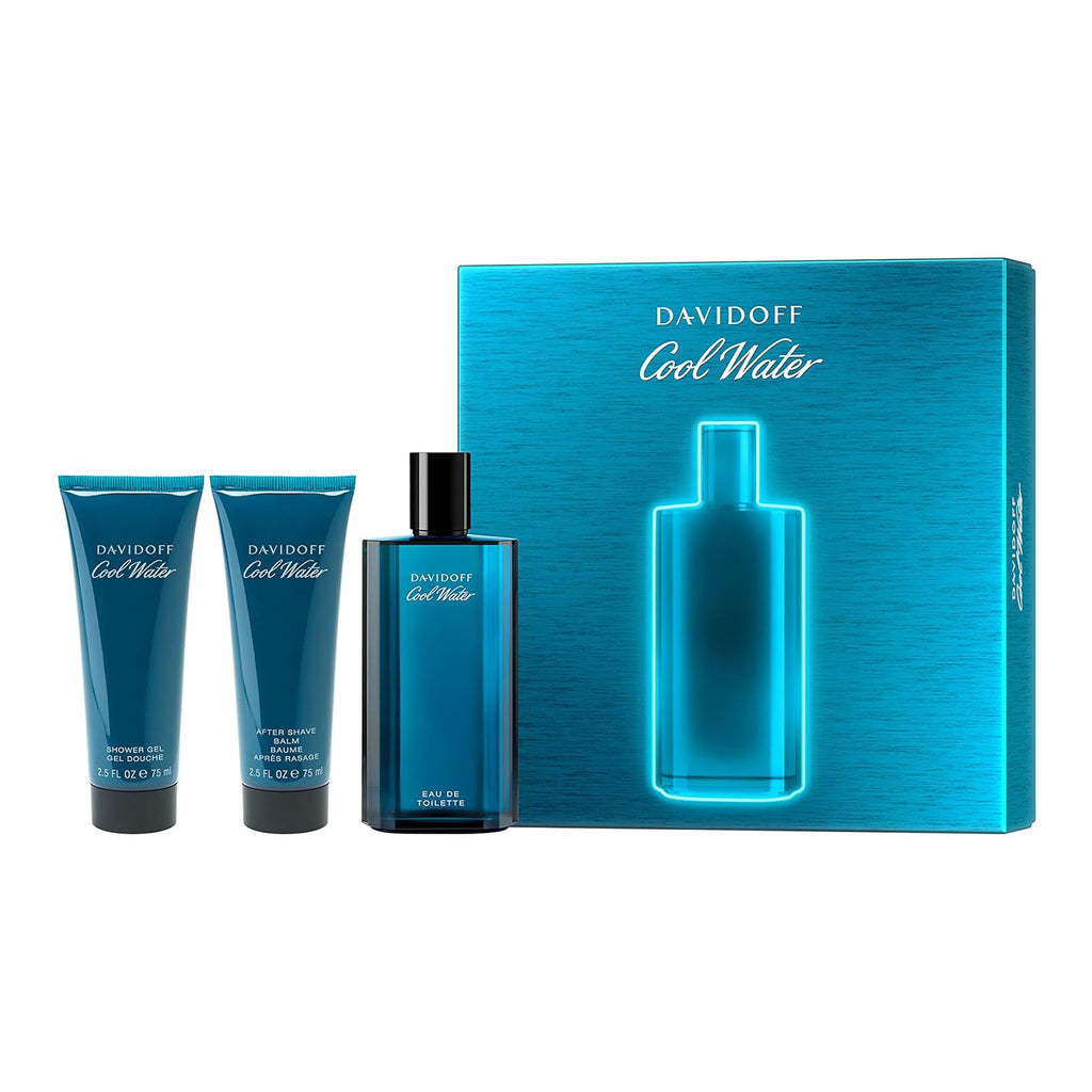 Shop Davidoff Cool Water EDT Set For Men in New Zealand