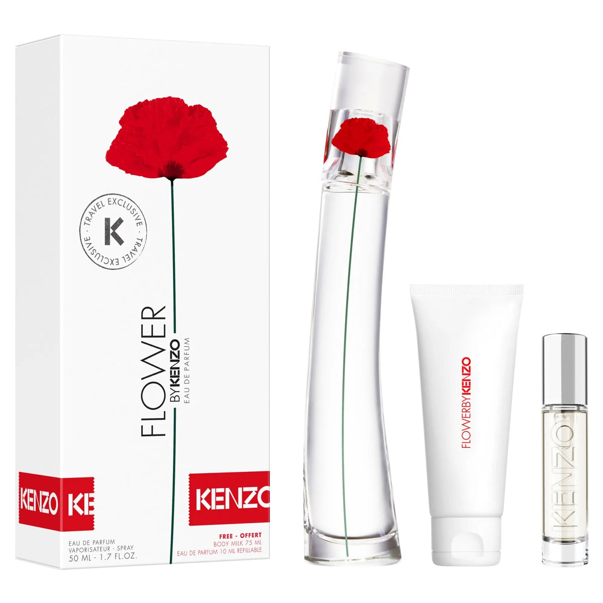 Shop Kenzo Flower By Kenzo EDP Body Milk Set for Women in New Zealand