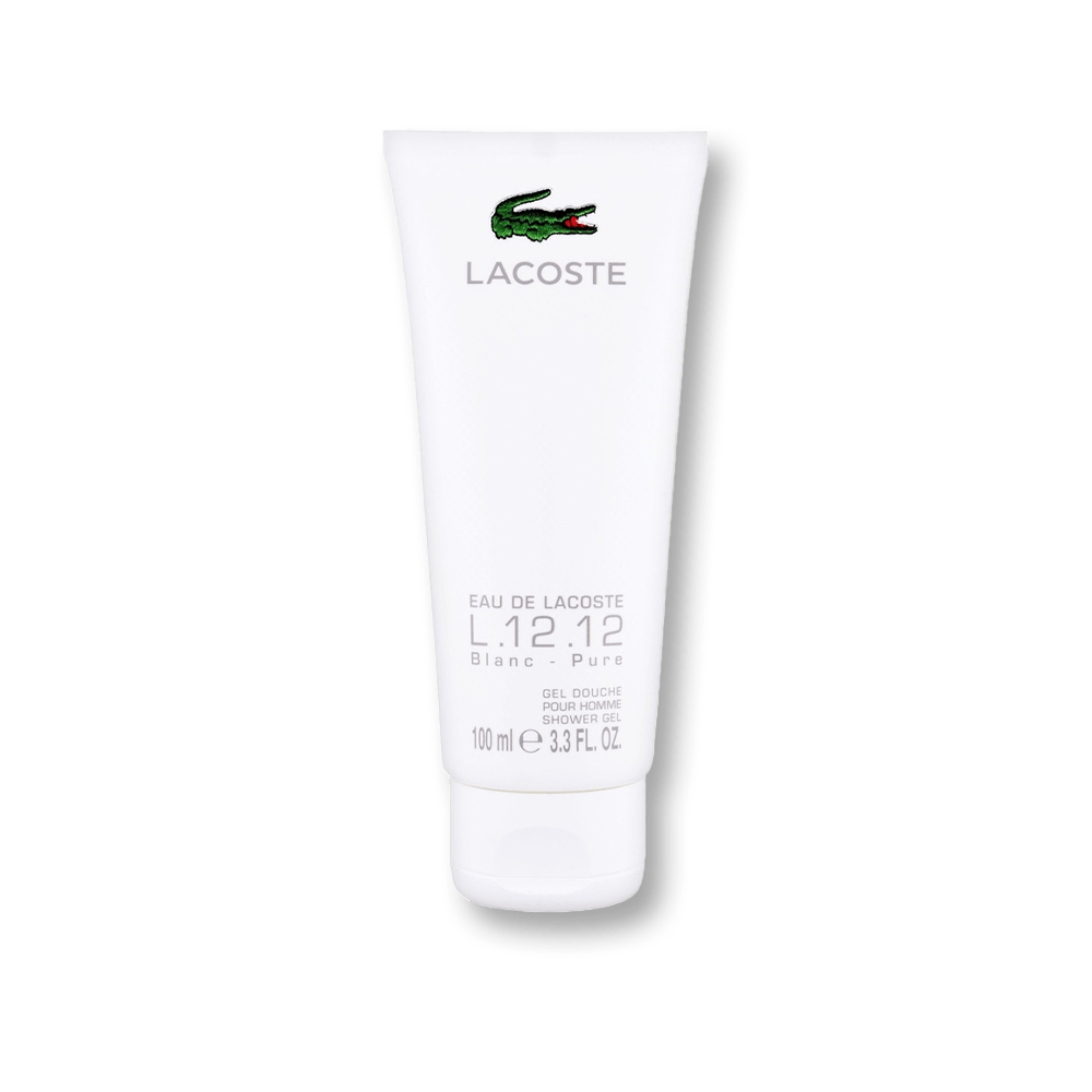 Lacoste Eau De Lacoste L.12.12 White Shower Gel | My Perfume Shop Australia