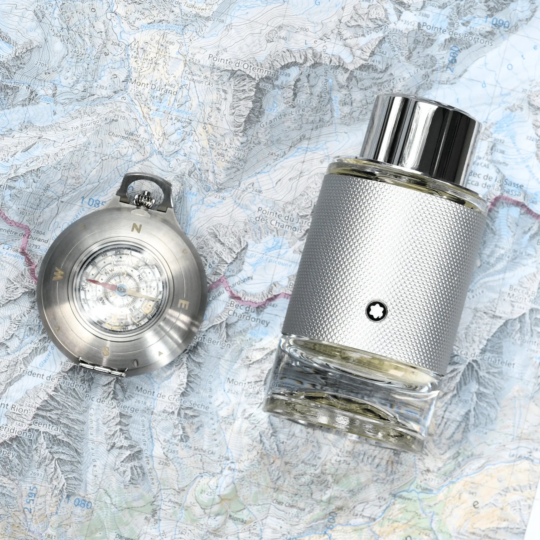 Mont Blanc Explorer Platinum EDP Gift Set for Him