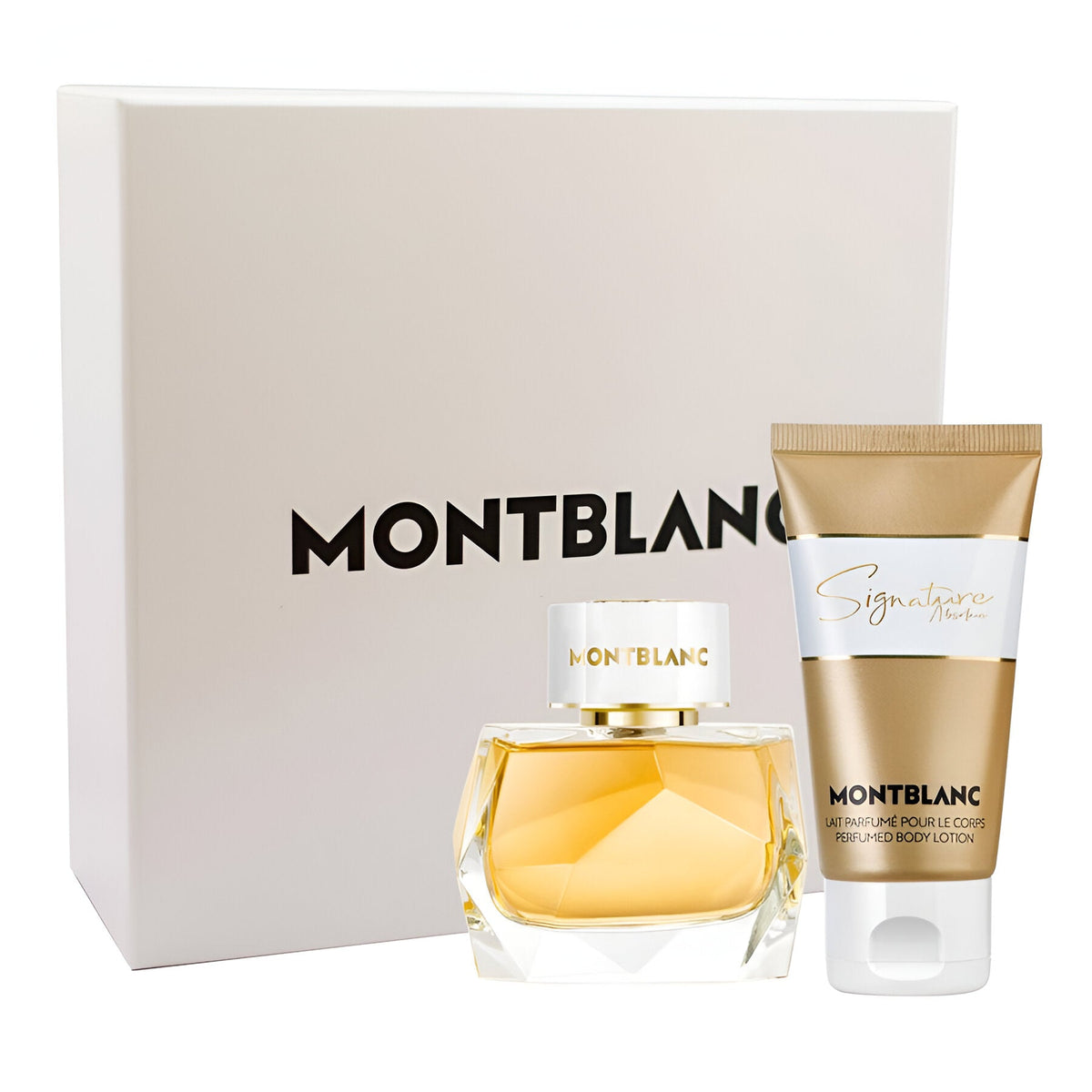 Shop Mont Blanc Signature Absolue EDP Body Lotion Set | My Perfume Shop ...