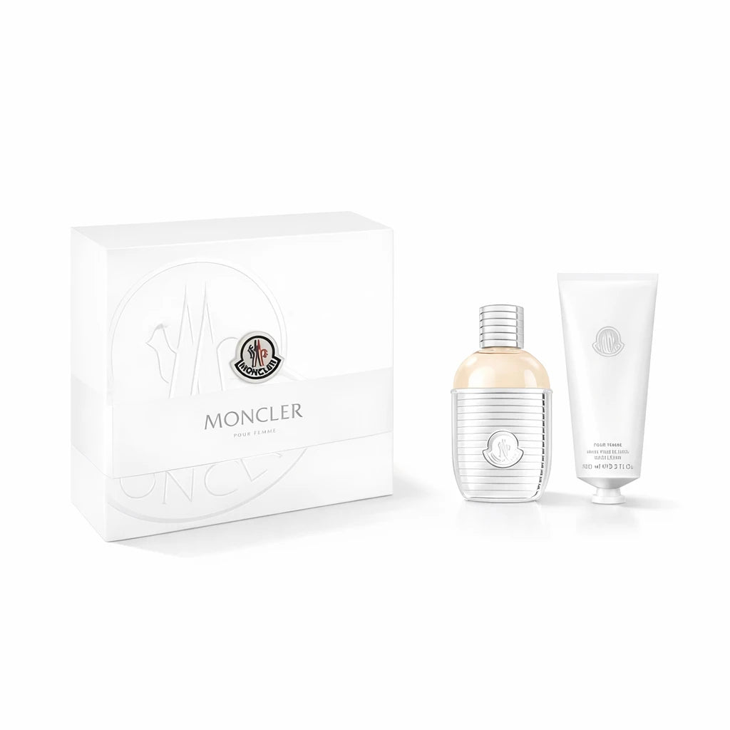 Moncler Pour Femme EDP Luxurious Body Cream Travel Gift Set OpenAI studio hero