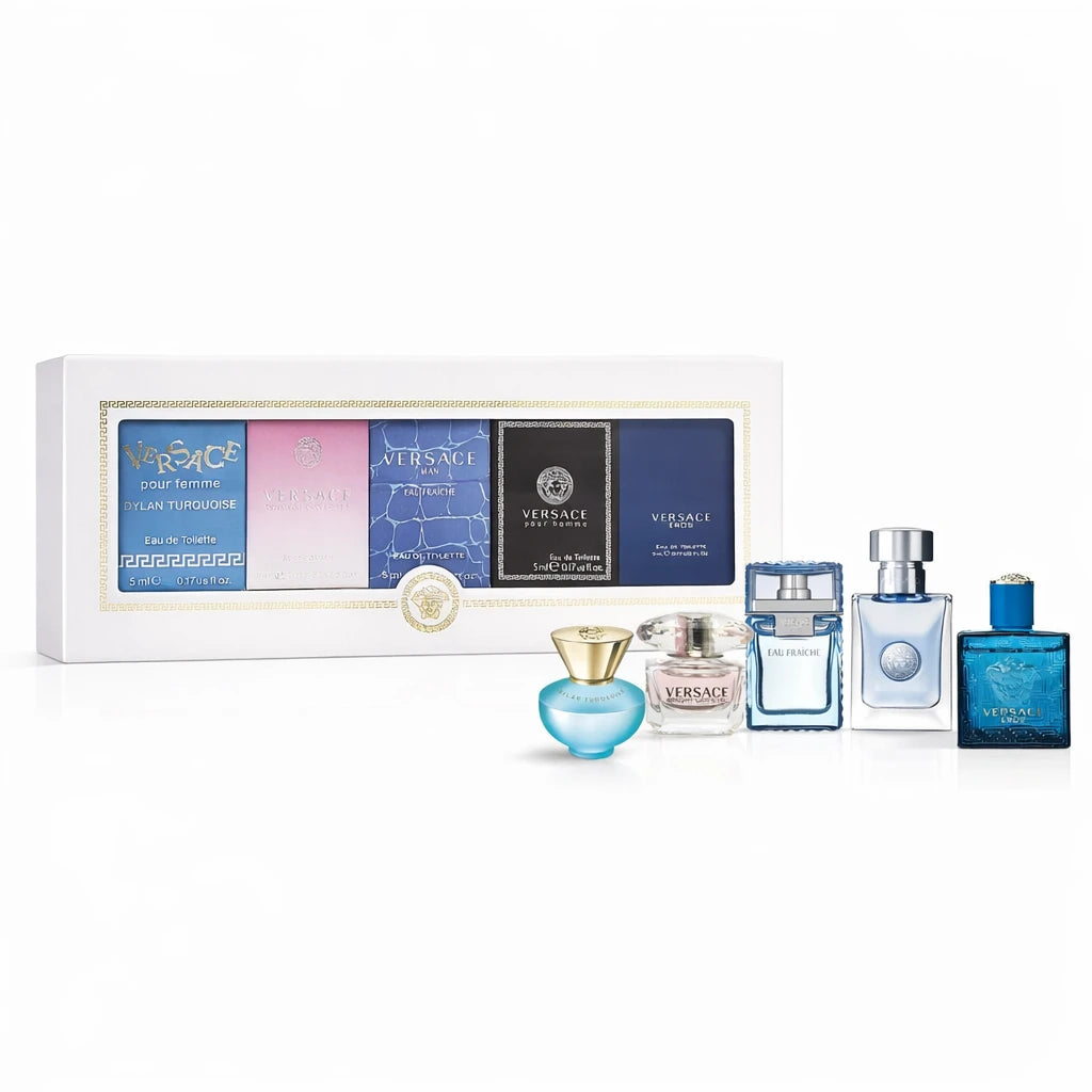 Versace Miniature Discovery Set EDT & EDP for Men & Women standardized gift set hero image