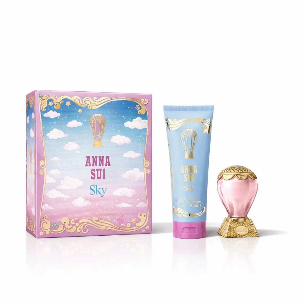 Anna Sui Sky EDT Body Lotion Gift Set for Women standardized gift set hero image