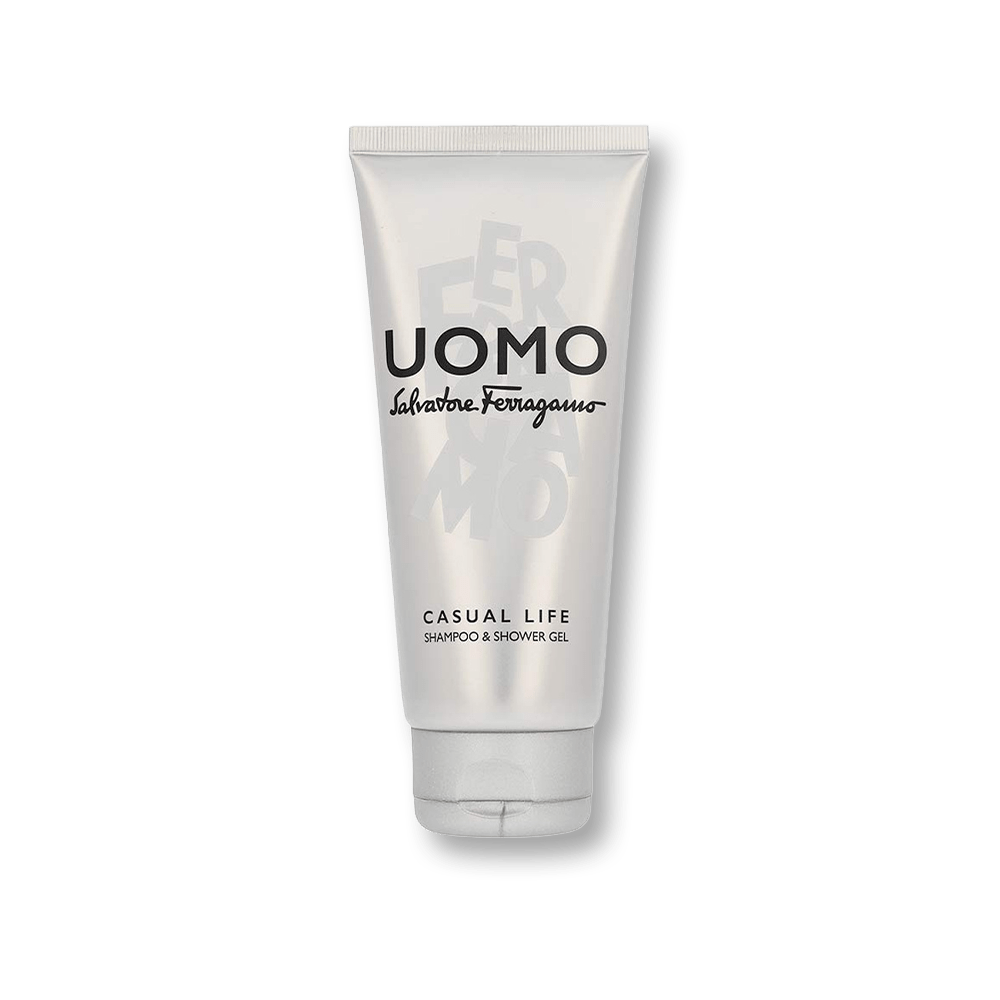 Salvatore Ferragamo Uomo Casual Life Shampoo & Shower Gel | My Perfume Shop Australia