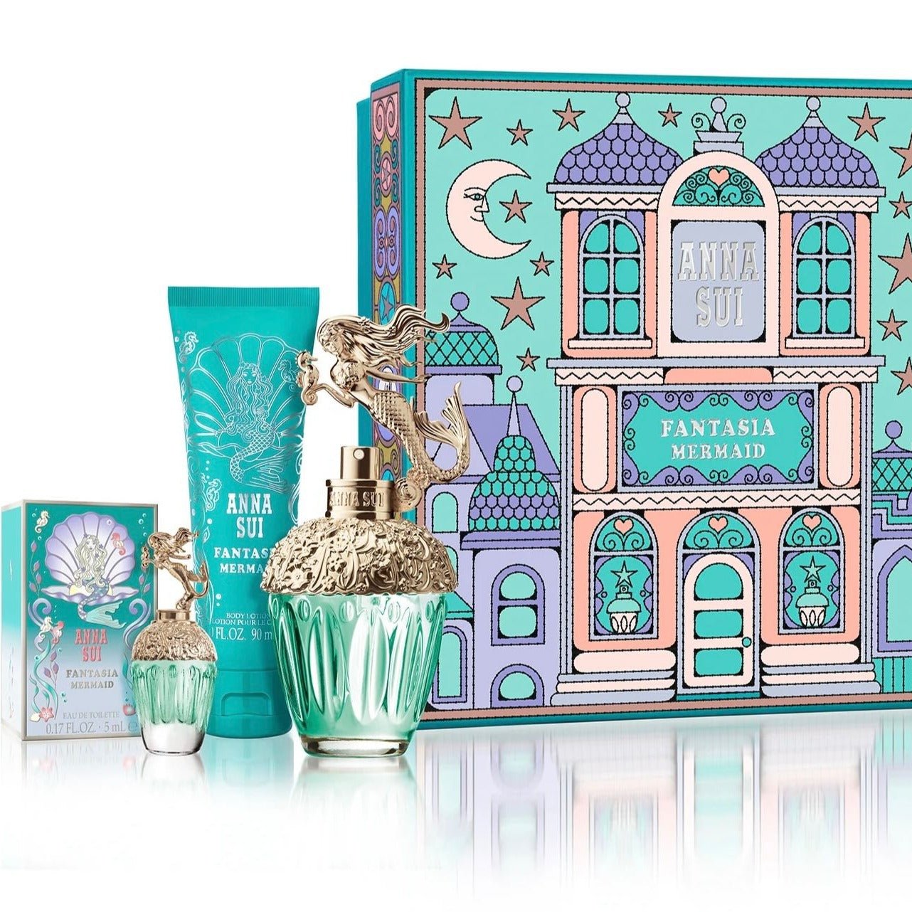 Anna Sui Fantasia Mermaid EDT Body Lotion Set | My Perfume Shop Australia