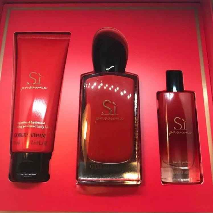 Shop Giorgio Armani Si Passione EDP Body Lotion Set