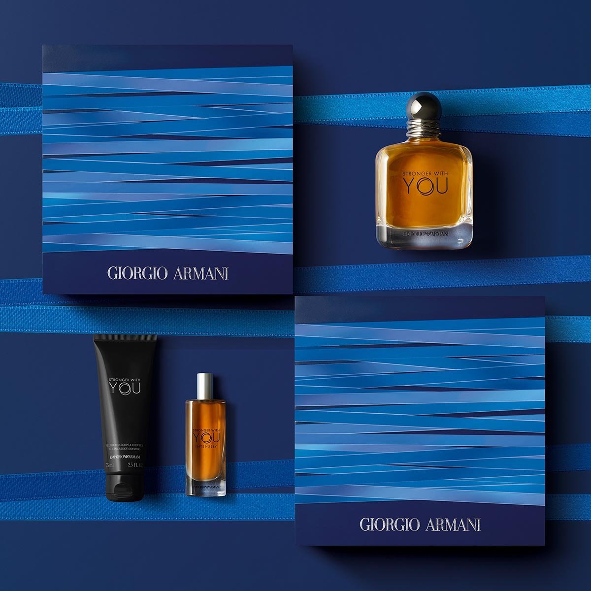 Giorgio Armani Stronger With You Intensely EDP Gift Set - My Perfume Shop Australia