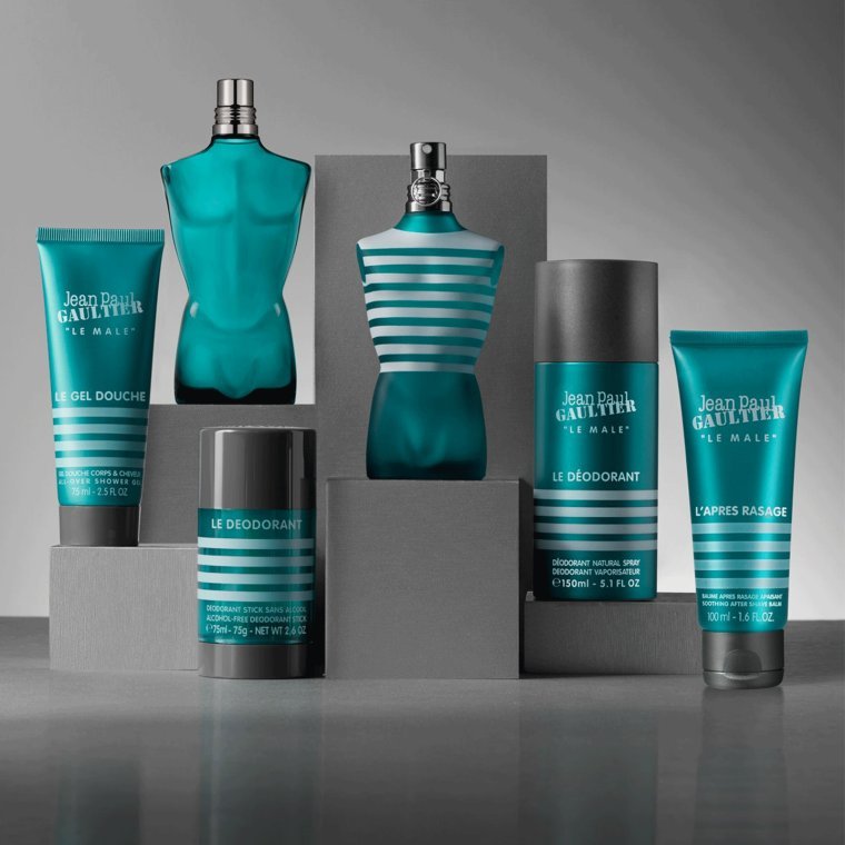 Jean Paul Gaultier Le Male EDT Shower Gel Travel Set | My Perfume Shop Australia