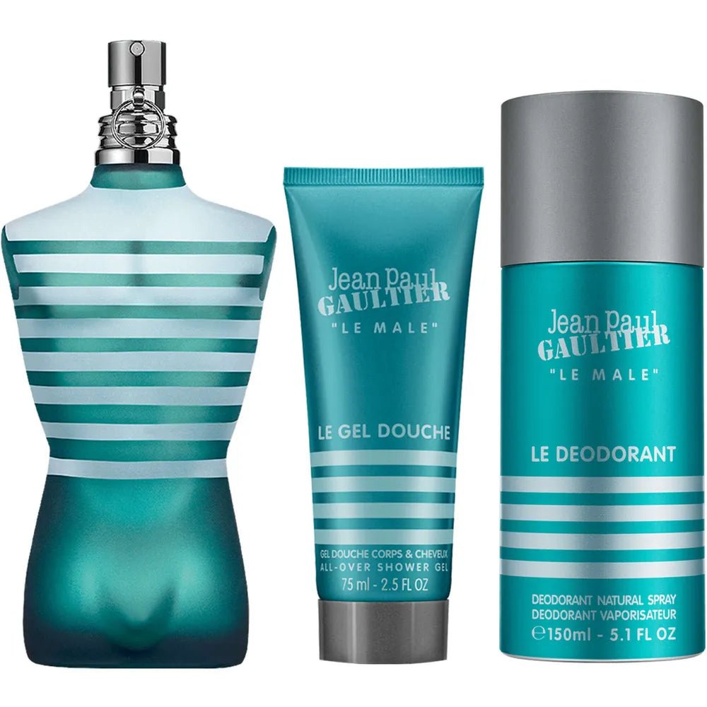 Jean Paul Gaultier "Le Male" EDT Shower Set | My Perfume Shop Australia