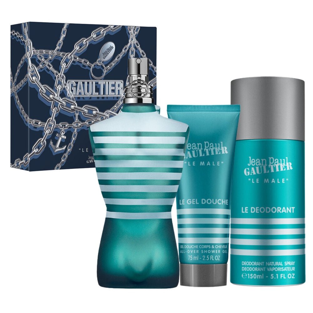 Jean Paul Gaultier "Le Male" EDT Shower Set | My Perfume Shop Australia